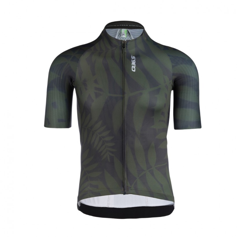 Maillot Q36.5 Manga Corta R2 Verde