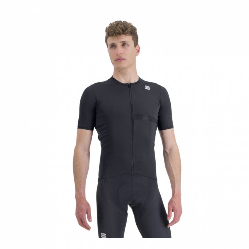 Maillot Sportful Matchy Manches Courtes Noir