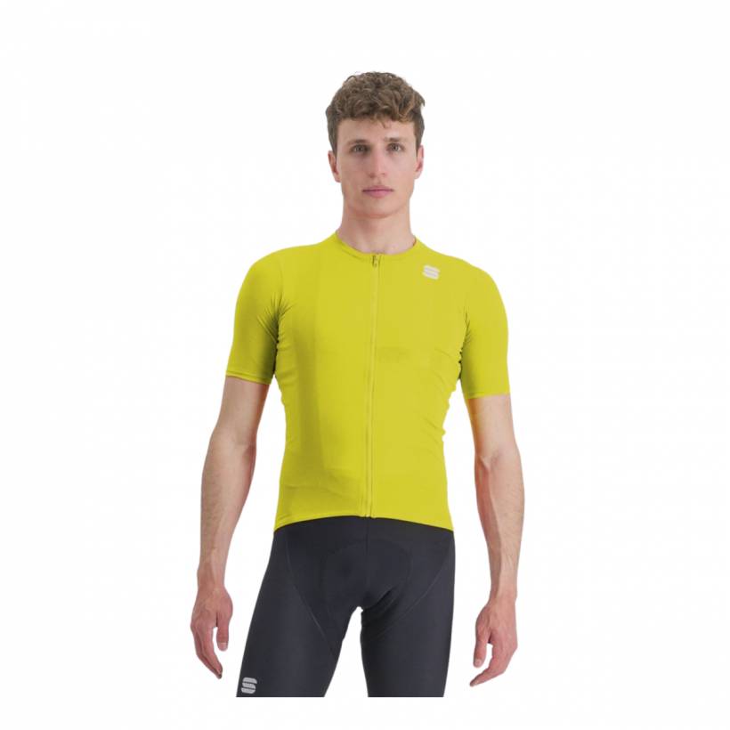 Maillot Sportful Matchy Mangas Cortas Amarillo