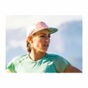 Casquette Compressport Panel Light Orange Vert