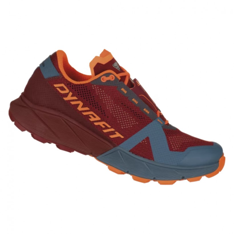 Dynafit Ultra 100 Sapatos Vermelhos Azuis SS23