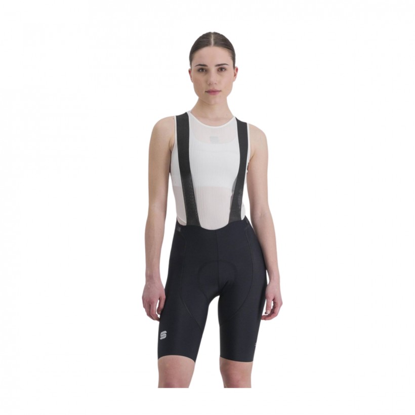 Bibshort Sportful Classic Black Orange Women