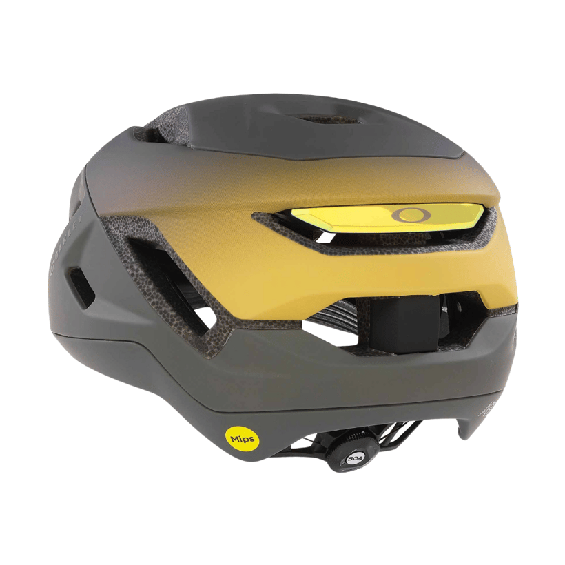 Helm Oakley ARO5 Race Mips Grau Gold