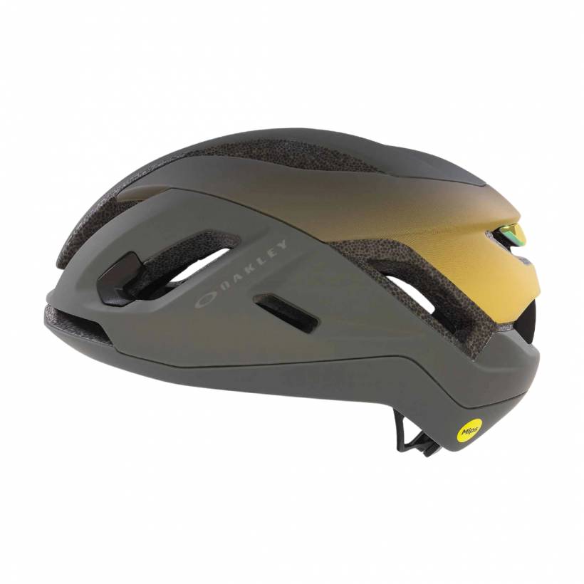 Capacete Oakley ARO5 Race Mips Cinza Dourado