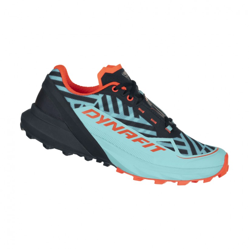 Schuhe Dynafit Ultra 50 Graphic Blau Schwarz Orange Frau