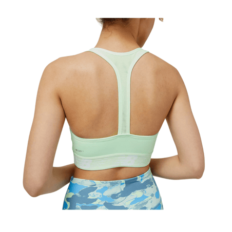 Sports Bra New Balance Pace Bra 3.0 Light Green Women's