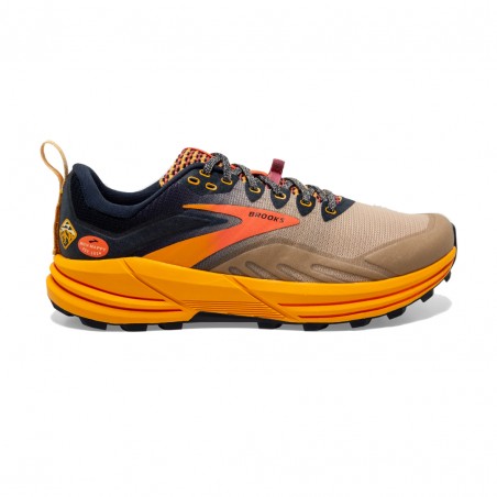 Buy Brooks Cascadia 16 Brown Yellow SS23 Shoes