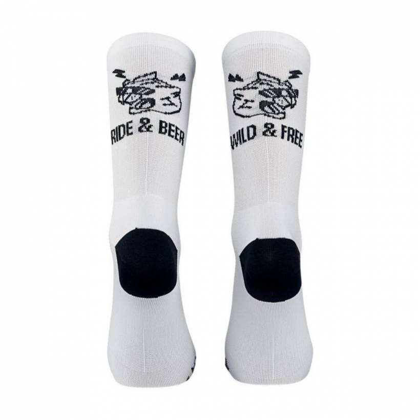 Chaussettes Northwave Ride & Beer Blanc