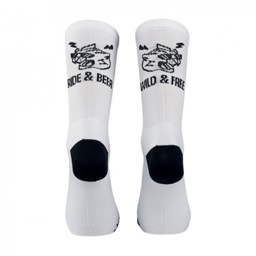 Socken Northwave Ride & Beer Weiß