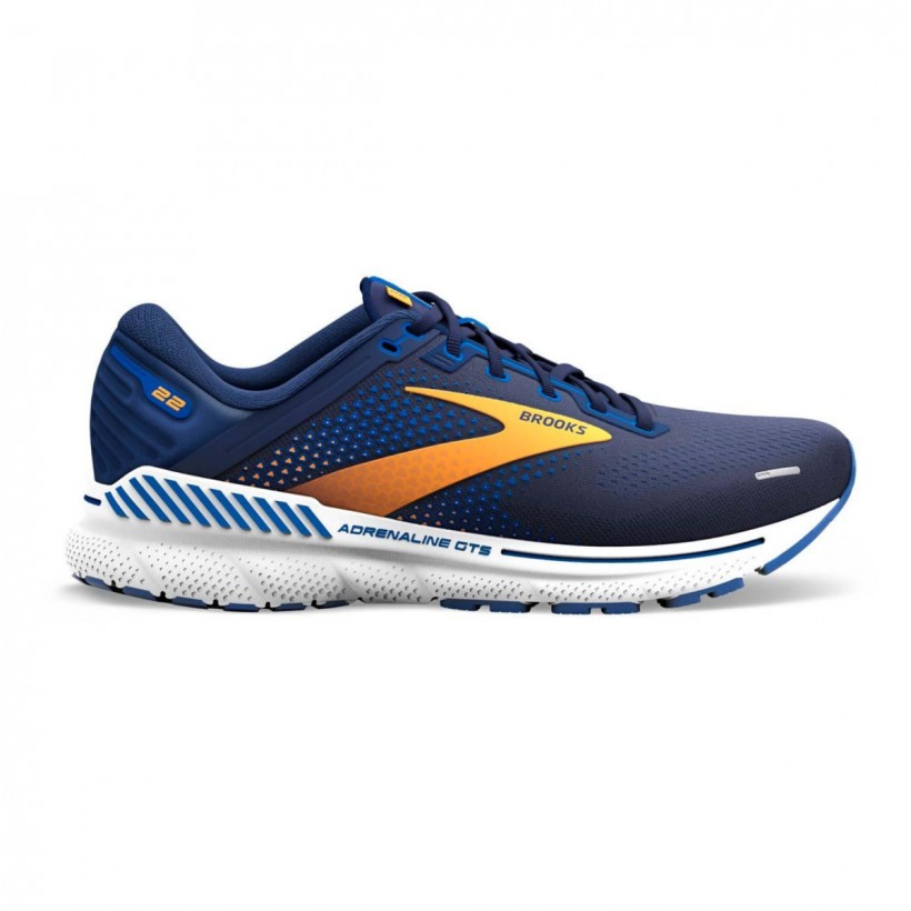Shoes Brooks Adrenaline GTS 22 Blue White Orange SS23
