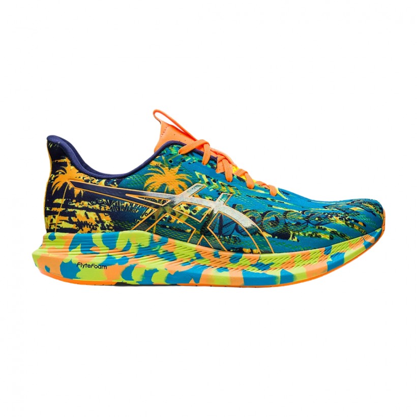 Buty Asics Noosa Tri 14 Niebieskie Pomarańczowe SS23