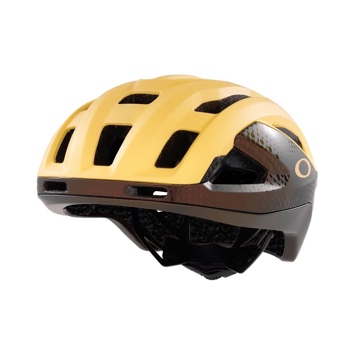 Photos - Bike Helmet Oakley Helmet  Aro3 Endurance Mips Yellow Brown, Size M FOS901301-8A9-M 