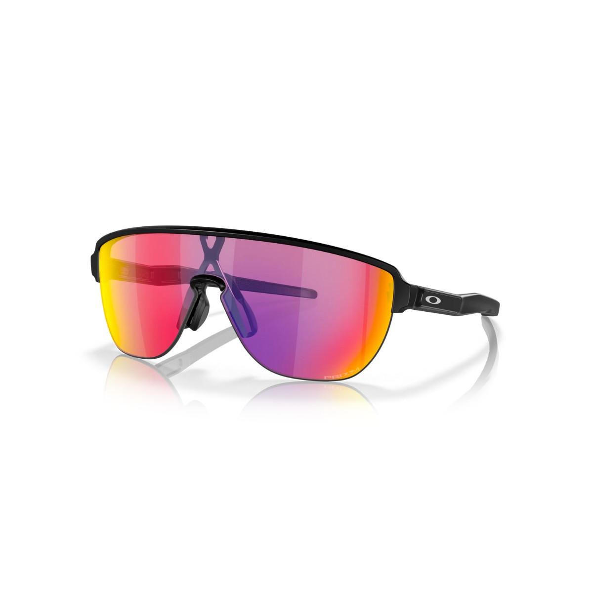 ssige günstig Kaufen-Brille Oakley Corridor Schwarz Rosa Linse. Brille Oakley Corridor Schwarz Rosa Linse <![CDATA[Oakley Corridor Sonnenbrille Schwarz Rosa Linse Die Halbrahmen-Sonnenbrille hat eine lässige Linsenform und ein Design, das gleichzeitig einen modernen und Retr