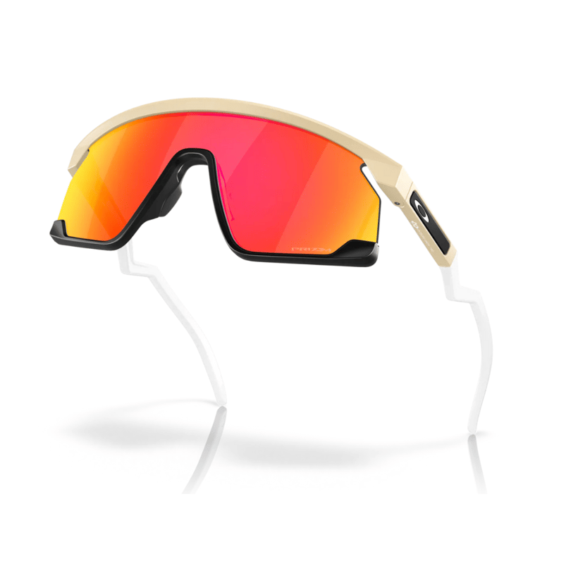 Óculos Oakley BXTR Bege Lentes Vermelhas