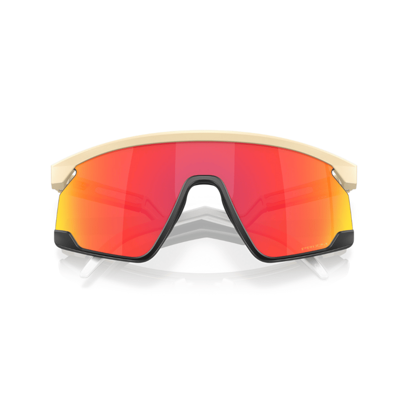 Occhiali Oakley BXTR Beige Lenti Rosse