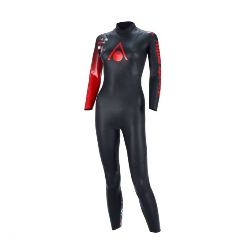 Aqua Sphere Racer V3 Wetsuit Women's Black Red
