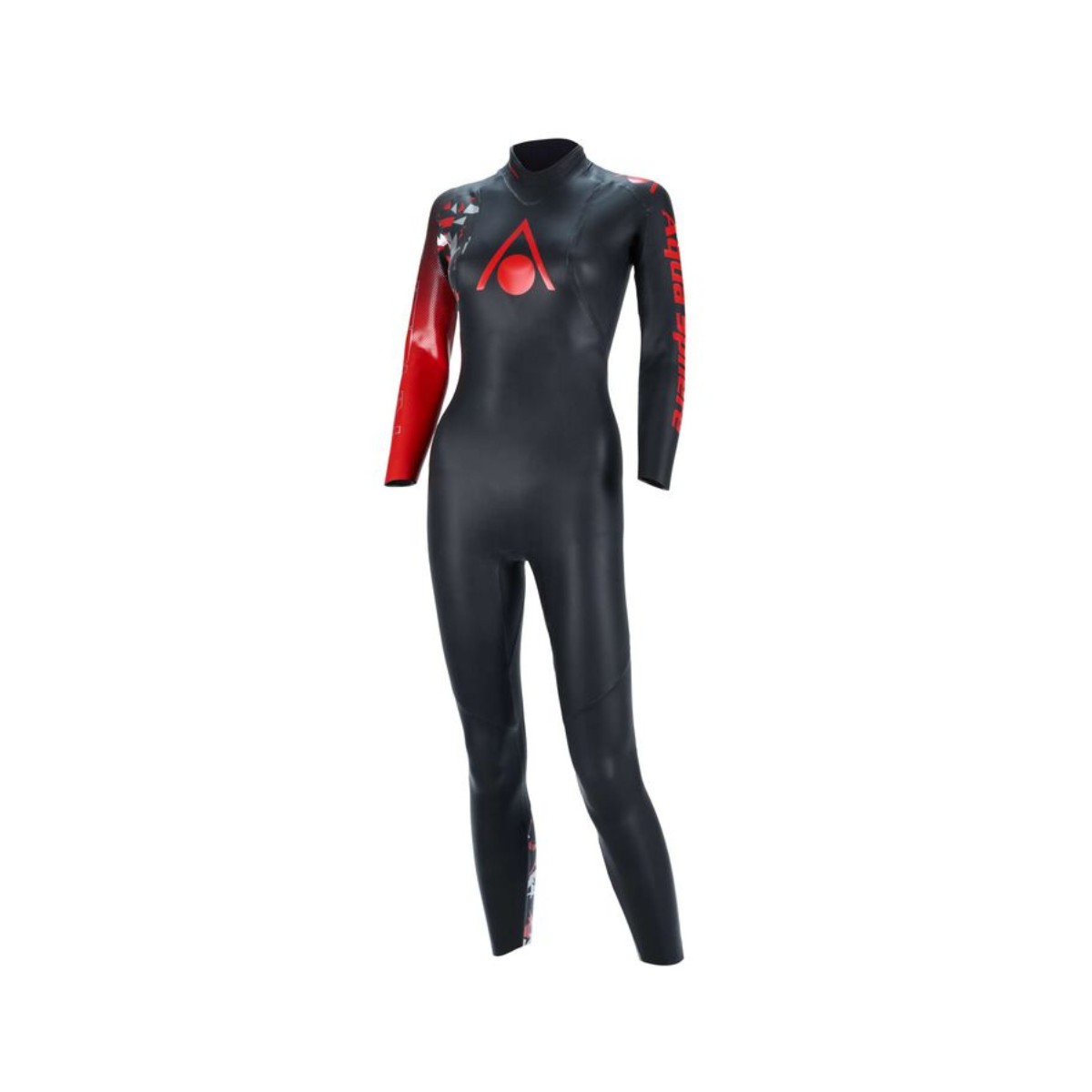 DAMEN  günstig Kaufen-Aqua Sphere Racer V3 Neoprenanzug Damen Schwarz Rot, Größe M. Aqua Sphere Racer V3 Neoprenanzug Damen Schwarz Rot, Größe M <![CDATA[Neoprenanzug Aqua Sphere Racer V3 Schwarz Rot Frau Mit der verbesserten ergonomischen Passform des Race