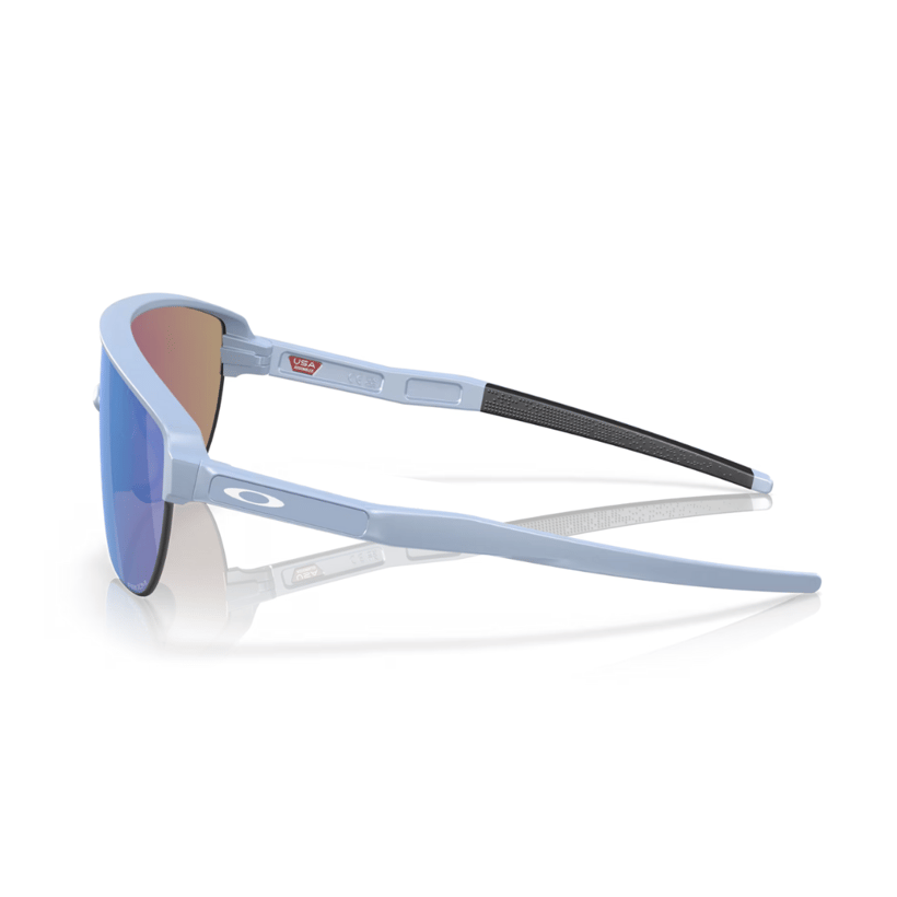 Brille Oakley Corridor Grau Blaue Linse