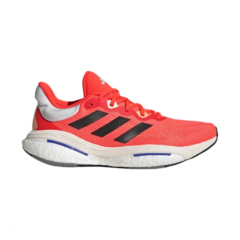 Zapatillas Adidas SolarGlide 6 Rojo Neón SS23