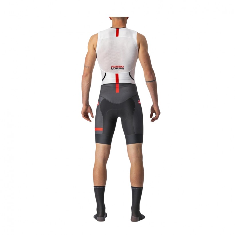 Trifonction Castelli Integral Free Sanremo 2 Sans Manches Blanc Noir