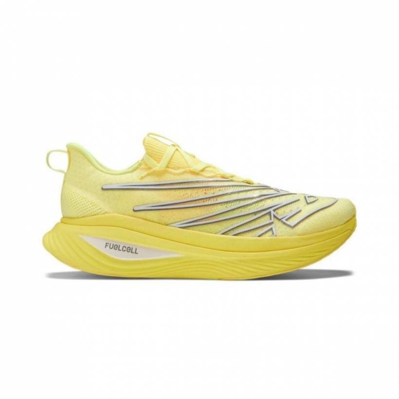 Schuhe New Balance FuelCell SuperComp Elite V3 Gelb Weiß SS23