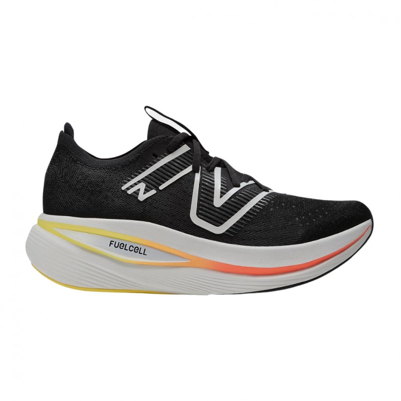Neu Balance FuelCell SuperComp Turnschuhe Schwarz Weiß SS23