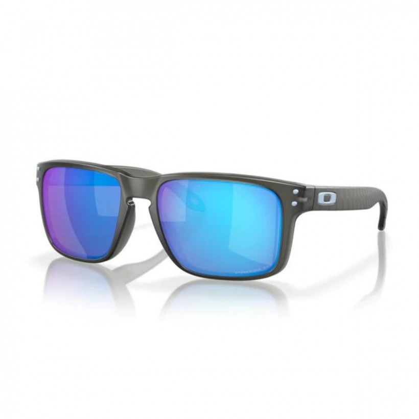 Sunglasses Oakley Holbrook Grey Matte Blue Lenses