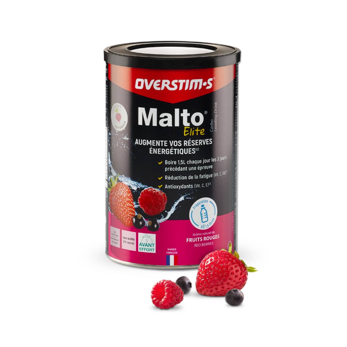 chte günstig Kaufen-Energiegetränk Overstims Malto Elite Rote Früchte 450g. Energiegetränk Overstims Malto Elite Rote Früchte 450g <![CDATA[Overstims Malto Elite Red Fruits Energiegetränk 450g Overstim-Malz ist eine Quelle für Kalzium und Magnesium, op