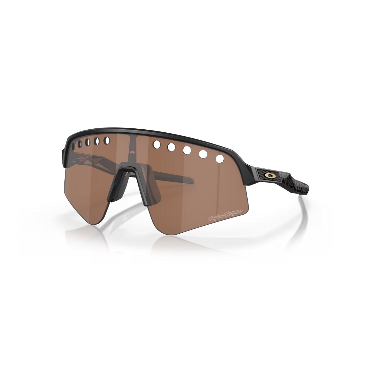 lite E  günstig Kaufen-Goggles Oakley Sutro Lite Sweep TLD Vented Schwarz Linse Braune. Goggles Oakley Sutro Lite Sweep TLD Vented Schwarz Linse Braune <![CDATA[Oakley Sutro Lite Sweep TDF Brille mit weißen blauen Gläsern Das sportliche, funktionale Design, die optimierte Abd