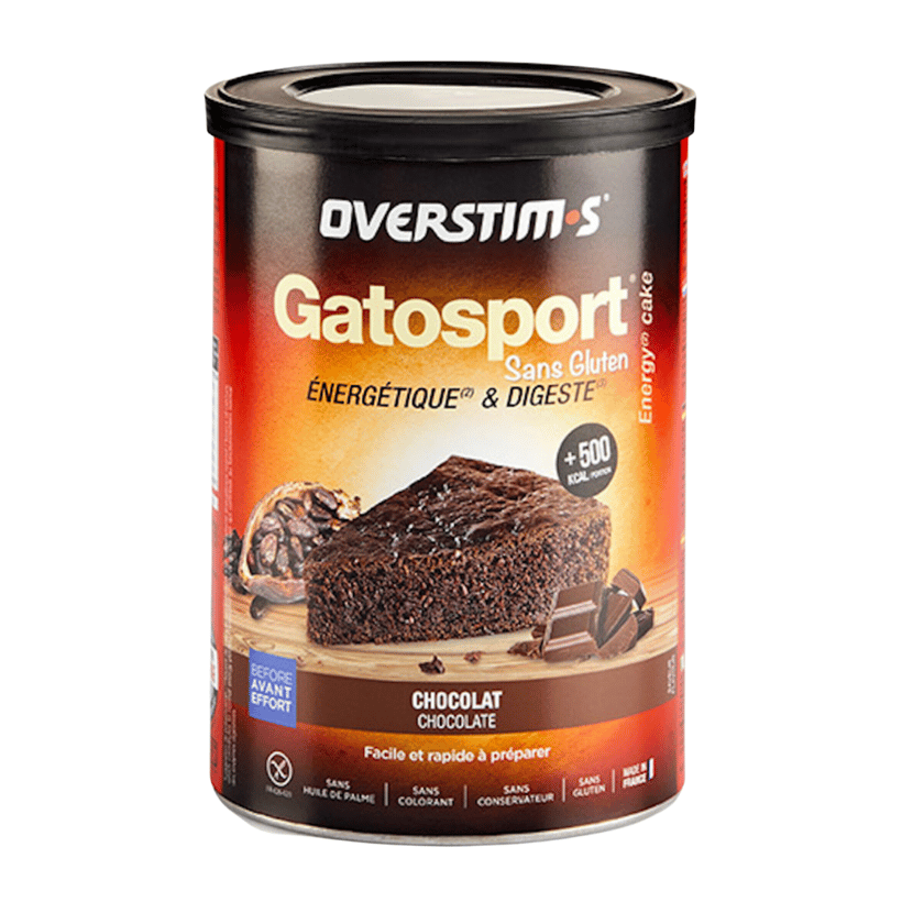 Mistura para Bolo Energético Overstims Chocolate 400g