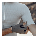 Q36.5 Pinstripe Pro White Short Sleeve Jersey