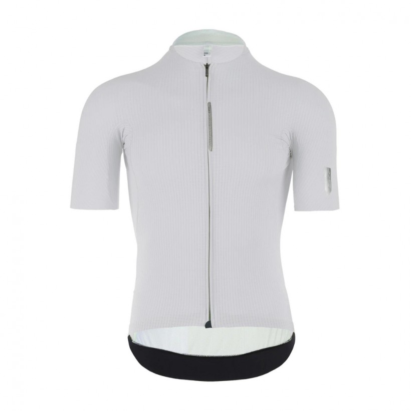 Q36.5 Pinstripe Pro White Short Sleeve Jersey