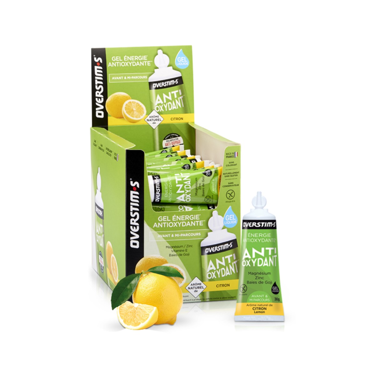 Lemon Energy günstig Kaufen-Gel Overstims Antioxidans Zitrone 30 g (1 Einheit). Gel Overstims Antioxidans Zitrone 30 g (1 Einheit) <![CDATA[Overstims Antioxidans Lemon Energy Gel 30g (1 Einheit) OVERSTIMS ANTIOXIDANT GEL wurde speziell für Sie entwickelt, um die Effizienz bei Ausda