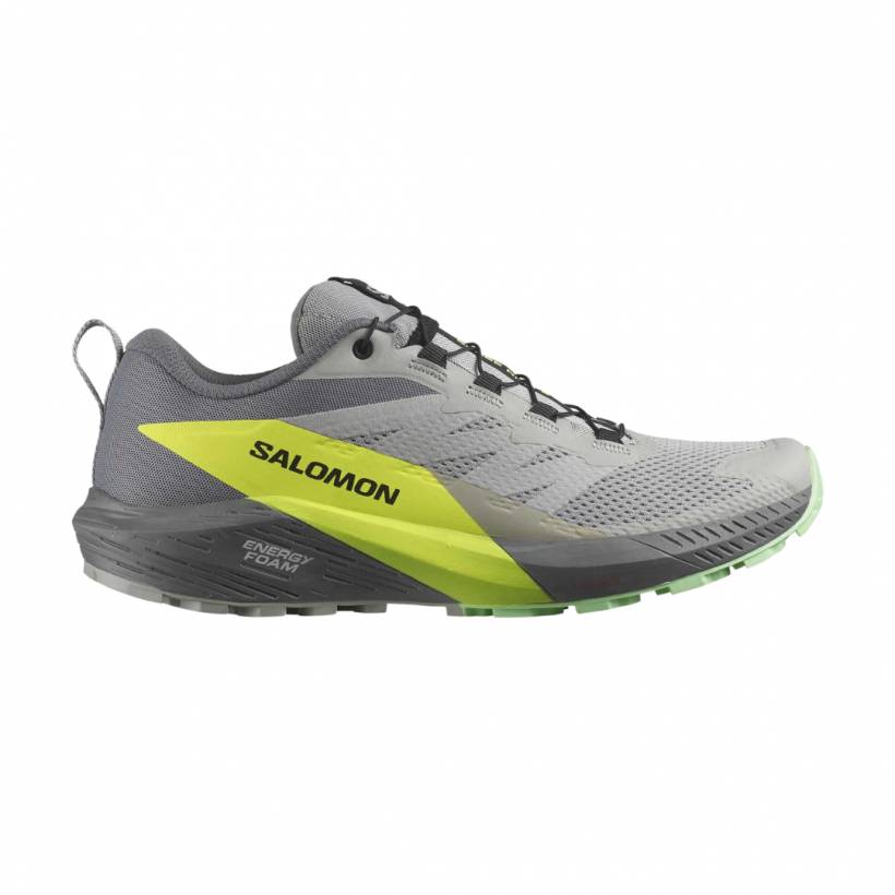 Shoes Salomon Sense Ride 5 Gray Yellow SS23