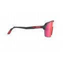 Gafas Rudy Project Spinshield Negro Mate con Lente RP Multilaser Rojo