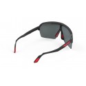 Gafas Rudy Project Spinshield Negro Mate con Lente RP Multilaser Rojo