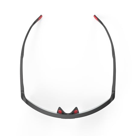 Rudy Project Spinshield Matte Black Glasses with RP Multilaser Red Lens