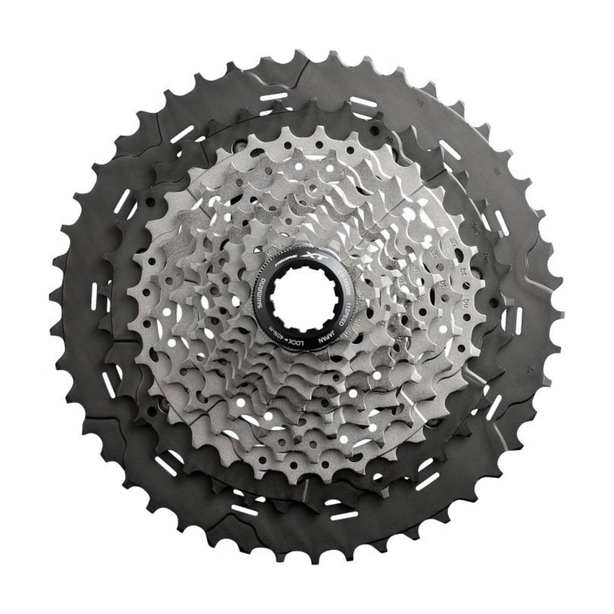 CS 000 günstig Kaufen-Shimano XT CS-M8000 11-46 (11-fach) Kassette. Shimano XT CS-M8000 11-46 (11-fach) Kassette <![CDATA[Shimano XT CS-M8000 11-46 (11fach) Kassette
 Seit buchstäblich Jahrzehnten setzt die DEORE XT weltweit Maßstäbe für Mountainbike-Ausrüstung. Mit der E