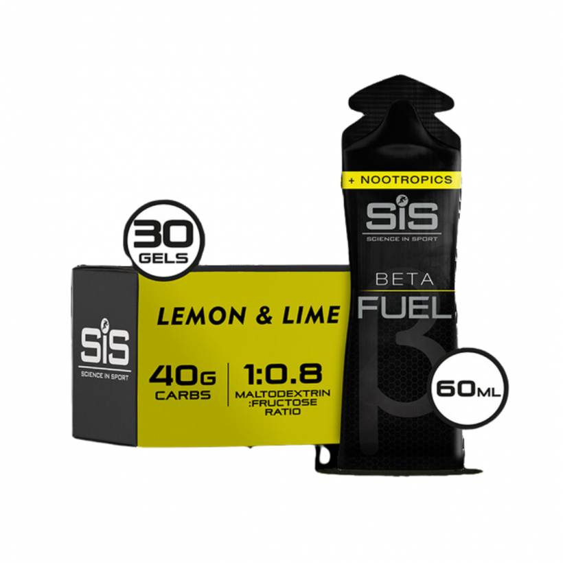 SIS Beta Fuel Energy Gel gusto limone e lime 60 ml