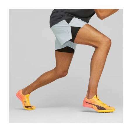 Zapatillas con clavos Puma evoSPEED Distance Nitro Elite Amarillo Naranja SS23