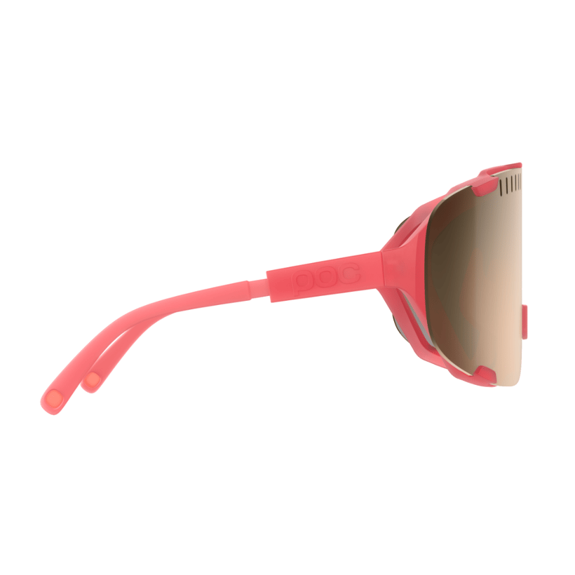 Lunettes POC Devour Rose Verres Marron