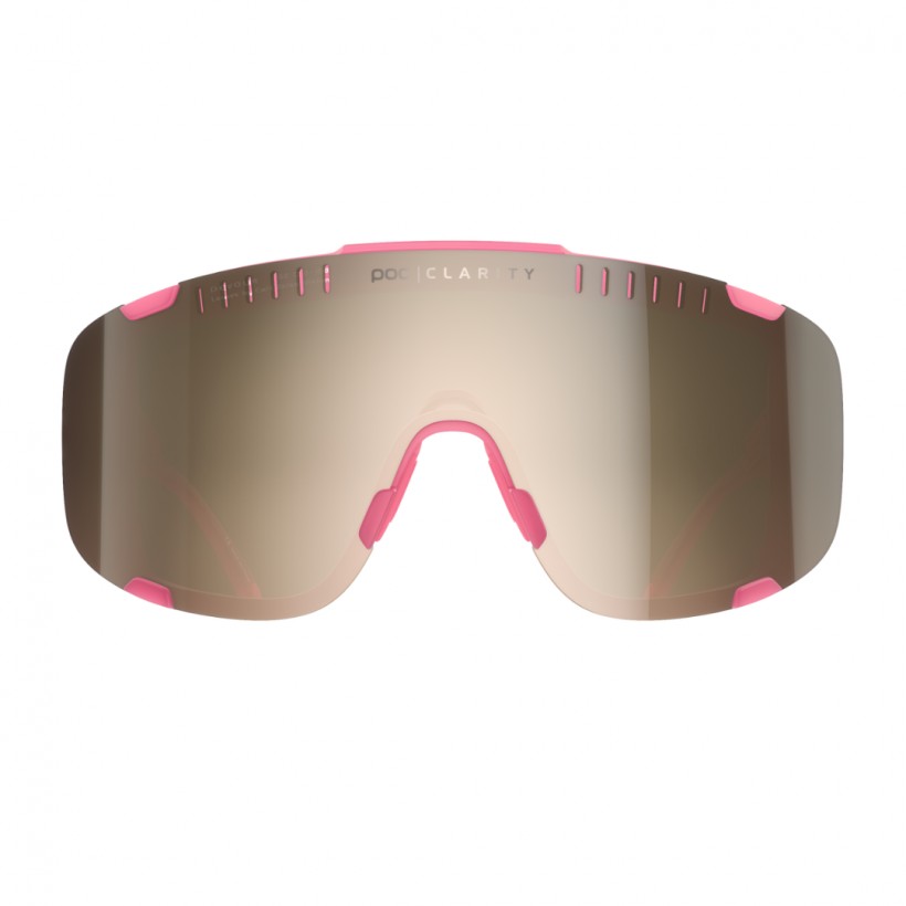 Gafas POC Devour Rosa Lentes Marrón