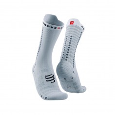 Socks Compressport Pro Racing v4.0 Ultralight Bike White Grey