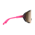 Glasses POC Devour Pink Fluorescent Brown Lenses