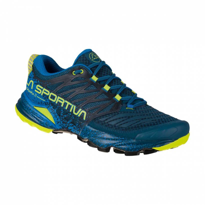 Chaussures La Sportiva Akasha II Bleu Jaune SS23