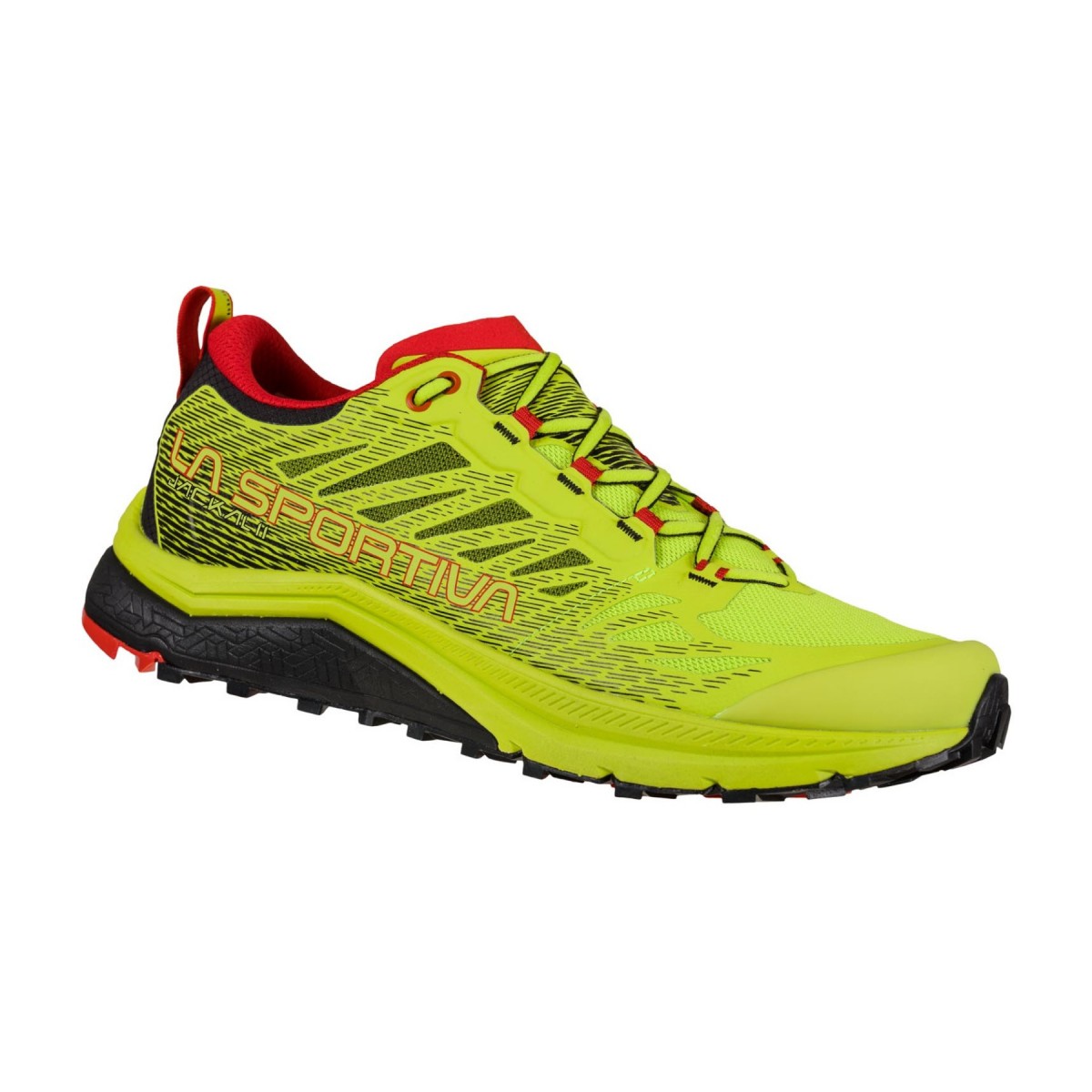 Gel de günstig Kaufen-Schuhe La Sportiva Jackal II Gelb Rot, Größe 45,5 - EUR. Schuhe La Sportiva Jackal II Gelb Rot, Größe 45,5 - EUR <![CDATA[La Sportiva Jackal II Schuhe Gelb Rot
 Version II des Modells für die Welt des Ultra-Wettkampfs und des Langstre