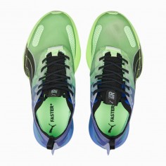 Puma Fast-R Nitro Elite Elektrocharged Green Violet SS23 Sneakers