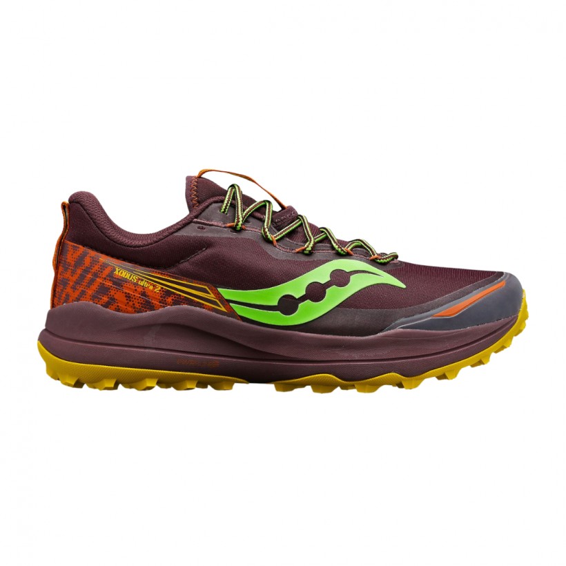 Shoes Saucony Xodus Ultra 2 Purple Green SS23