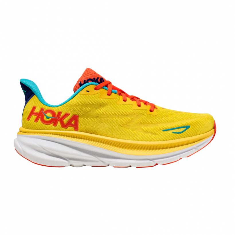 Shoes Hoka One One Clifton 9 Yellow White SS23