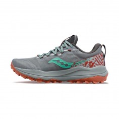 Chaussures Saucony Xodus Ultra 2 Gris Turquoise SS23 Femme